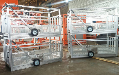 Весы для животных. Весы для КРС с подвесной клеткой ВП-С 1000 кг (1 тонна)