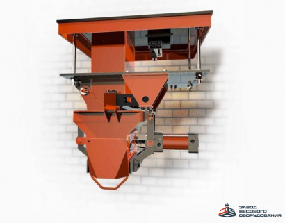 Весовой дозатор гравитационный для фасовки в открытые мешки