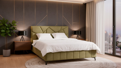 Виалина 1 - кровать на высоких опорах с ящиком