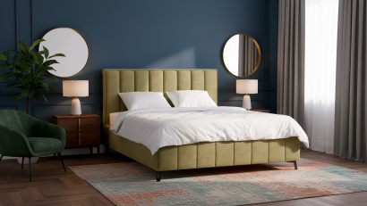 Виалина 2 - кровать на высоких опорах с ящиком