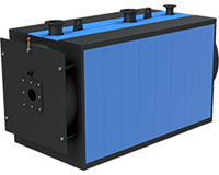 Газовый стальной водогрейный котел серии КПГ(BISAN) мощностью от 93 кВт до 5,8 МВт