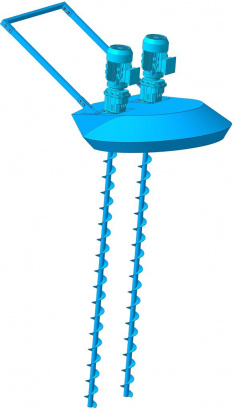 Ворошитель зерна ВЗ, ворошитель вороха, зерноворошитель