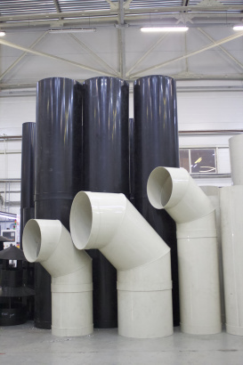 Коррозионно-стойкие системы промышленной вентиляции для агрессивных сред