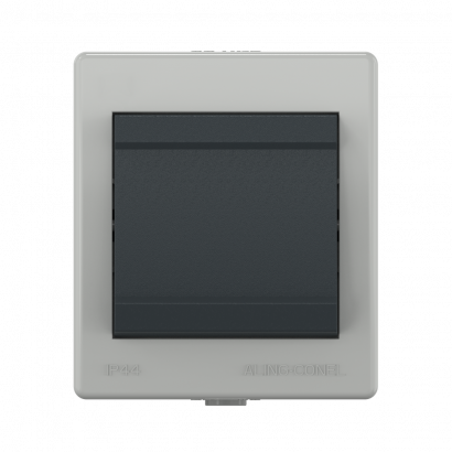 Выключатель одноклавишный CADUCEUS ALING POWER для открытой проводки, 10АХ, 250В~ (Артикул: 251)