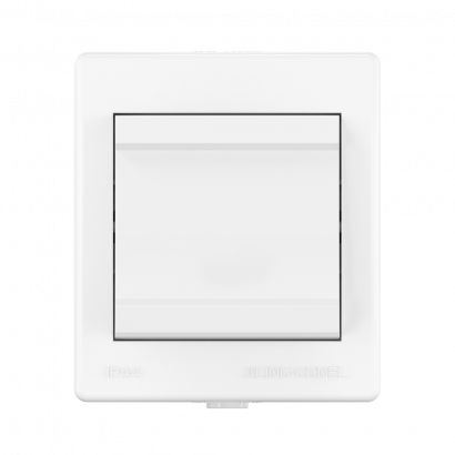 Выключатель одноклавишный CADUCEUS ALING POWER, проходной, для открытой проводки, 10АХ, 250В~ (Артикул: 253)