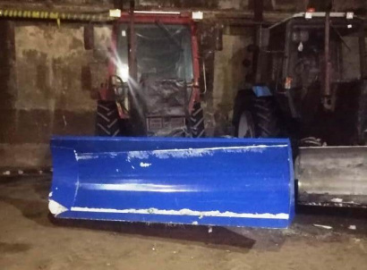 Отвал снежный скоростной усиленный ОСС 2.5 на МТЗ