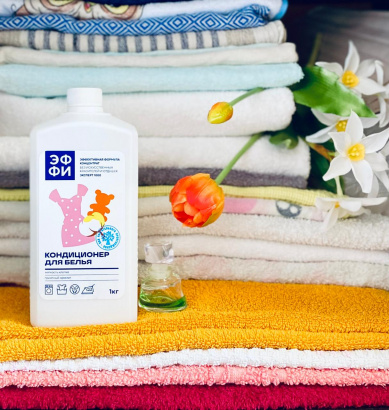 Кондиционер для белья «Эффективная формула» мягкость хлопка эксперт 1000