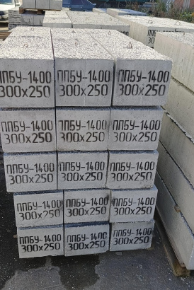 Перемычки полистиролбетонные усиленного типа ППБУ