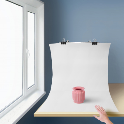 Настольный держатель фона для фото и видео съемки предметов