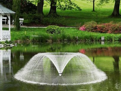 Плавающий фонтан "Торнадо"