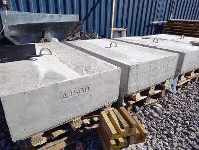 Железобетонный якорь