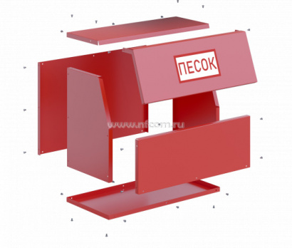 Пожарные ящики для песка