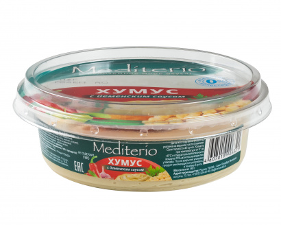 Хумус Mediterio с йеменским соусом