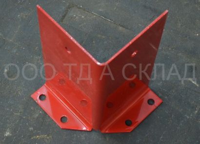 Защита стойки стеллажа угловая