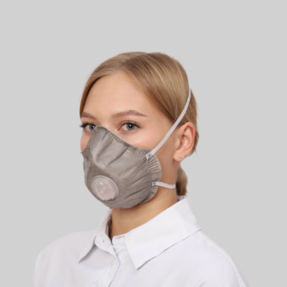 МИРА ММК3+А – Полумаска фильтрующая (респиратор) многоразовая, формованная