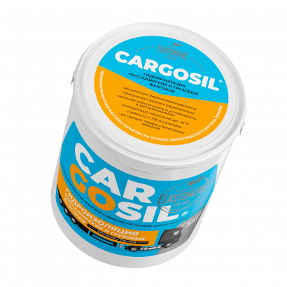 Cargosil Зимний - жидкая резина для устранения протечек на крышах фургонов и будок (3 кг)