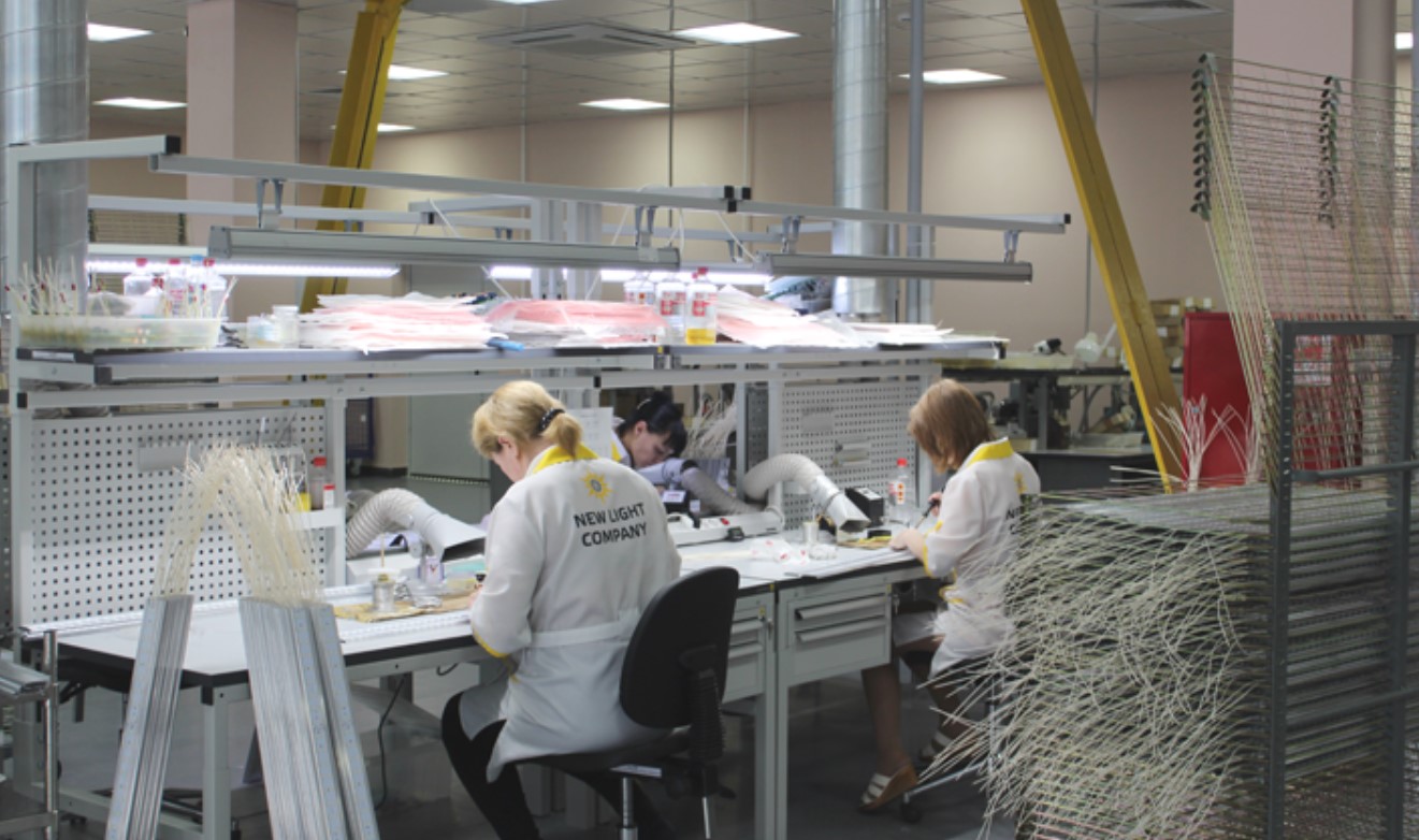 Производство светодиодных светильников