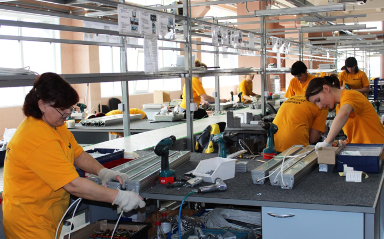 Производство светодиодных светильников