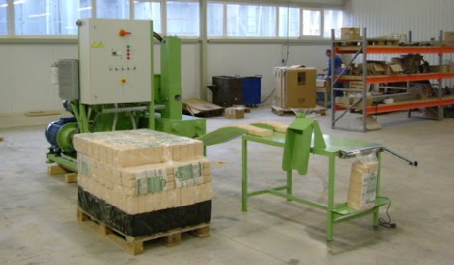 Технологические линии для изготовления брикетов